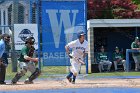 Baseball vs Babson  Wheaton College Baseball vs Babson during Championship game of the NEWMAC Championship hosted by Wheaton. - (Photo by Keith Nordstrom) : Wheaton, baseball, NEWMAC